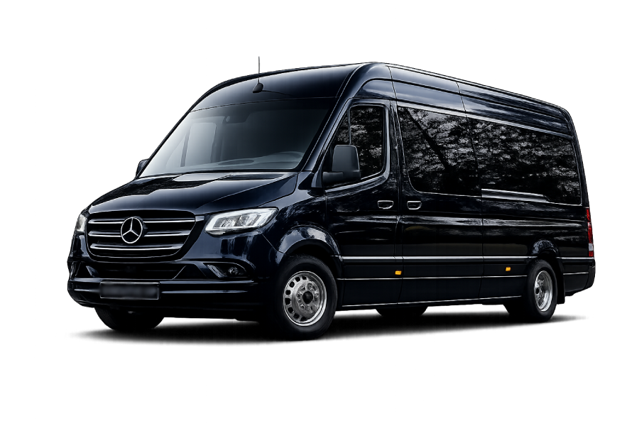 Luxury Sprinter Executive VIP for professional VIP transportation to red rocks amphitheater with premium executive travel and private chauffeur service.