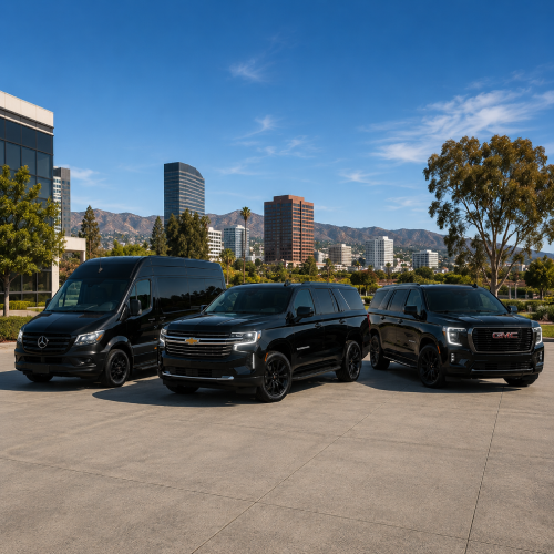 Executive red rocks limo transportation with luxury SUVs, private chauffeurs, and premium transportation service for VIP guests attending Red Rocks events.